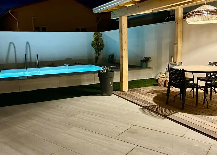 Altea- Lido Marana - Piscine Privee Exclusive - A Pied - 3 Bedrooms House - Private Swimming Pool - Access On Foot アパート バスティア