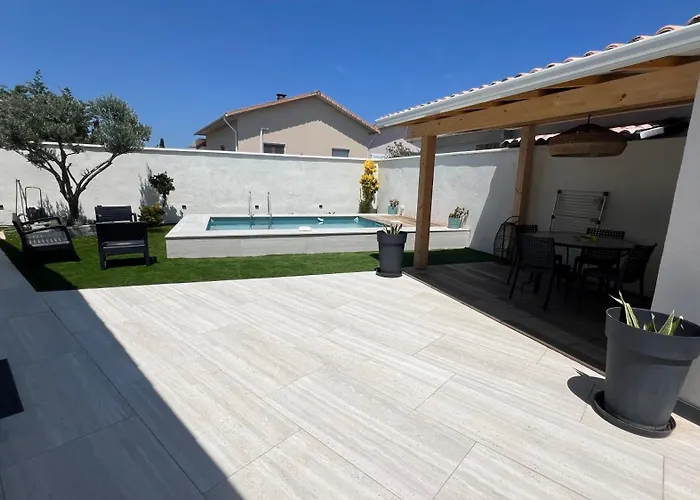 Altea- Lido Marana - Piscine Privee Exclusive - A Pied - 3 Bedrooms House - Private Swimming Pool - Access On Foot アパート *